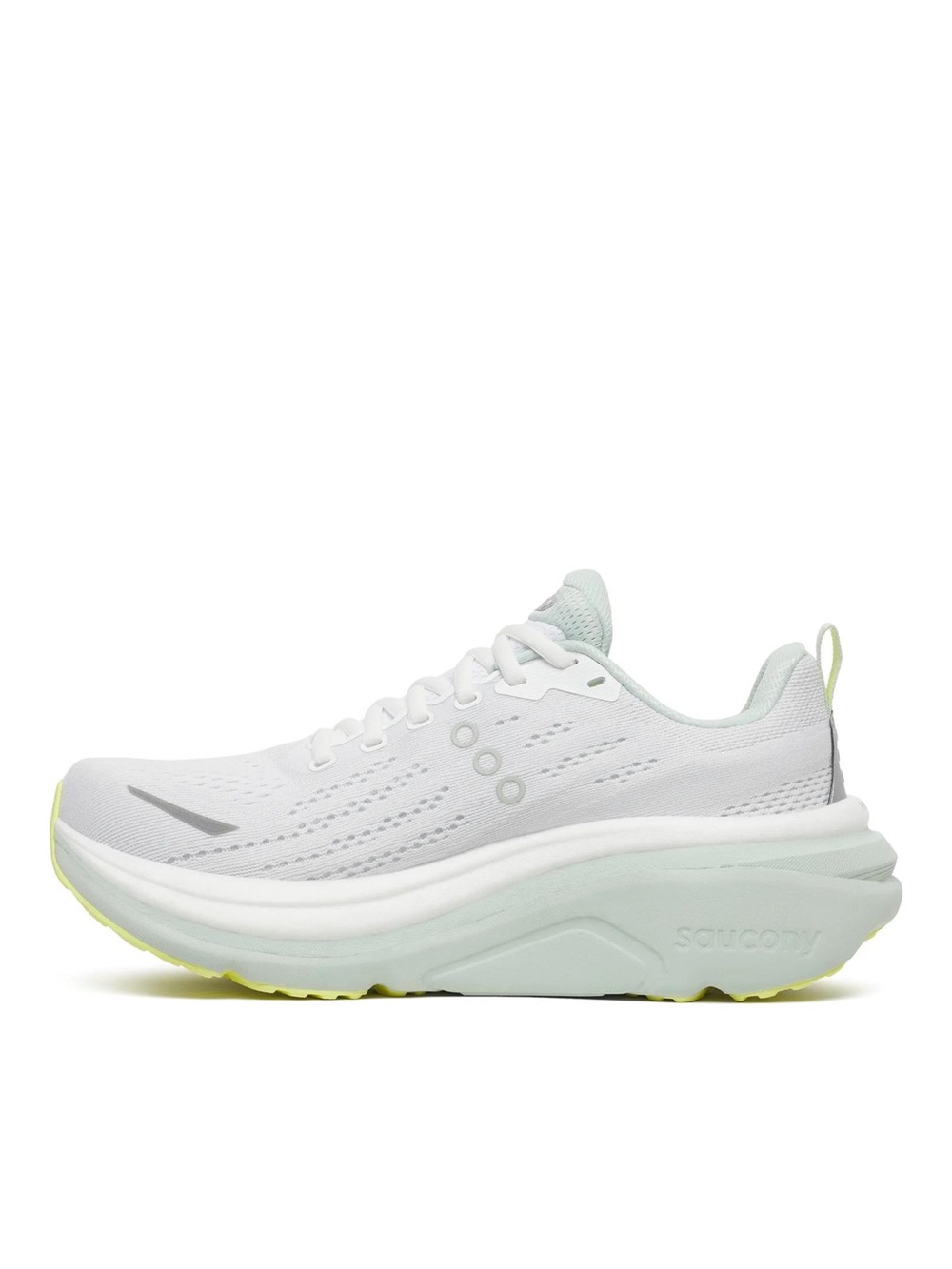 Saucony Women's 8.5 White & Mist HURRICANE 25 - Picture 3 of 10